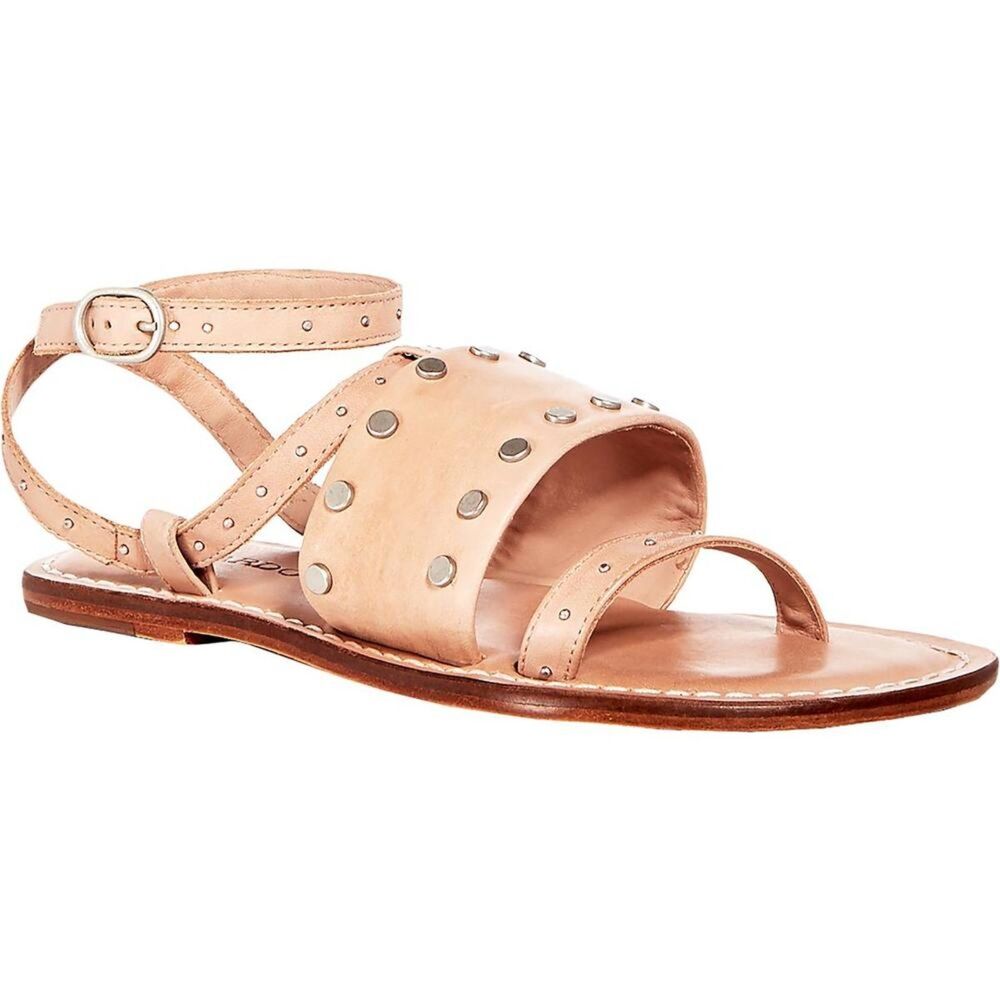 Bernardo Maisa Leather Strappy Toe Flat Sandals 9